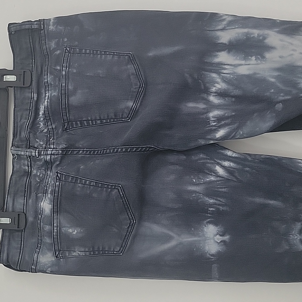ANA Women's Jegging Gray Tie Dye Jeans Mid-Rise Size 28 - Picture 6 of 12